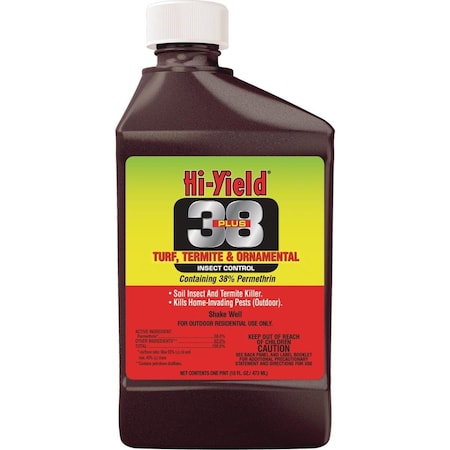 Hi-Yield 38 Plus 16 Oz. Concentrate Turf, Termite, & Ornamental Insect Killer 31331